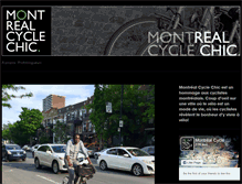 Tablet Screenshot of montrealcyclechic.com